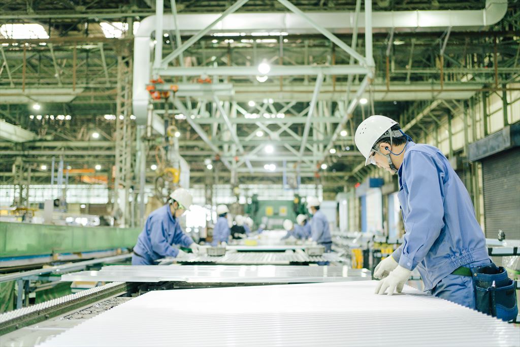 Let's take a look at the site of manufacturing