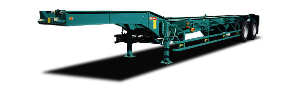 ISO20FTタンクコンテナ積載用トレーラです